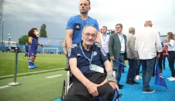 21.05.2022.,Zagreb - 36. kolo Prve HNL, Dinamo - Hajduk. Na Maksimirski stadion stigla je generacija 1982. Rudi Belin. Photo: Luka Stanzl/PIXSELL