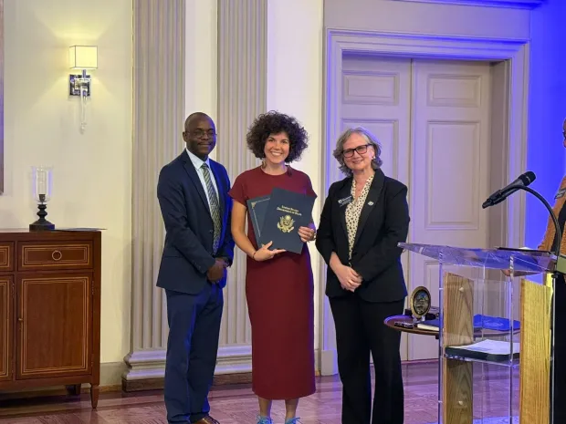 Tajana ŠarićFulbrightova stipendisticaUmjesto razglednice/SADjesen 2025.