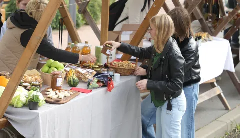 Osijek, 16. 10. 2025., FAZOS, sajam, sajam OPG-ova, studenti, student, biv&scaron;i studentiSNIMIO BRUNO JOBST