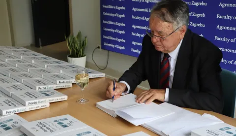 Predstavljena monografija o Ferdi Bašiću - 55 godina u službi razvoja poljoprivrede