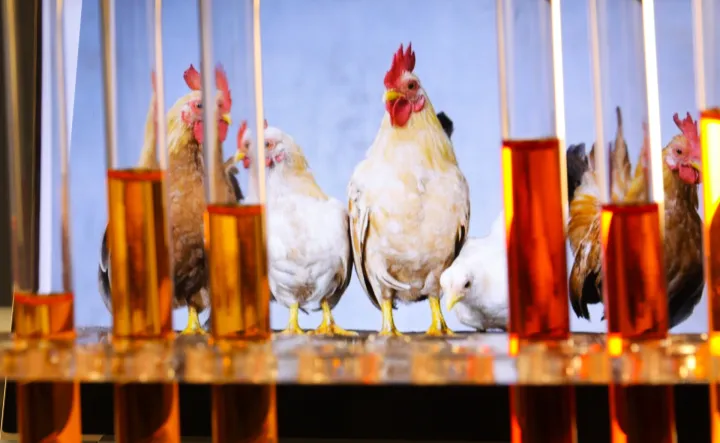 19.01.2022., Zagreb - Ilustracija, labaratorij testiranje na H5N1 (pticja gripa) Photo: Emica Elvedji/PIXSELL