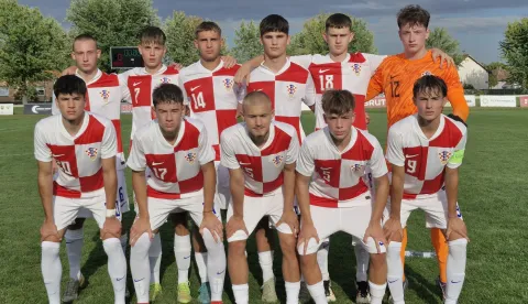 U-17 nogometna reprezentacija Hrvatske u Belom Manastiru