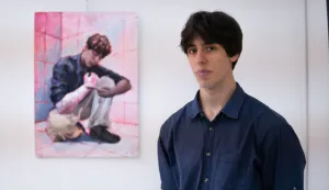 Osijek, 7. 11. 2025., Izložba Patrika Solde - ŠPUDizložba; Patrik Soldo; ŠPUD