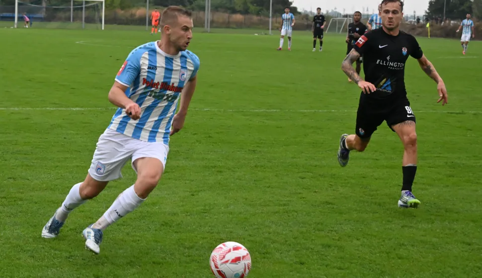 Vukovar, 10.09.2025. - Stadion u Borovo naselju. Utakmica ?esnaestine finala Hrvatskog nogometnog kupa Vukovar 1991 - Cibalia.foto HINA/Gordan Pani?/ gp