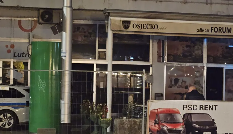 Požar u kafiću "Forum 1" na tržnici na Gajevom trgu