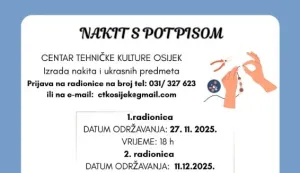 Radionice za izradu nakita, Dom tehnike Osijek
