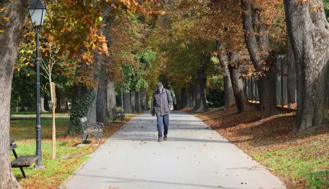 Osijek, 01. 10. 2025., Jesenska šetnja, fotošetnja, jesen, hladnije vrijeme, park, parkovi SNIMIO BRUNO JOBST