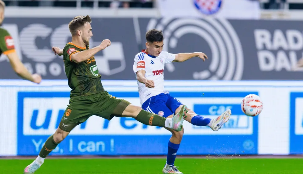 Split, 08.11.2025. - Susret 13. kola HNL-a Hajduk - Osijek.foto HINA/ Miroslav Lelas/ lm