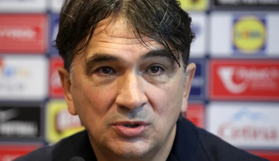 Zagreb, 10.11.2025 - Konferencija za medije izbornika hrvatske nogometne reprezentacije Zlatka Dalića. Na fotografiji Zlatko Dalić.foto HINA/ Denis CERIĆ /dc