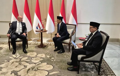 Jakarta, 10.11.2025. - Gordan Grlić Radman u službenom posjetu Republici Indoneziji. Na fotografiji Gordan Grlić Radman. foto HINA/ MVEP/ tm