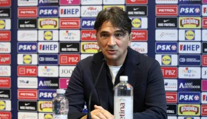 Zagreb, 10.11.2025 - Konferencija za medije izbornika hrvatske nogometne reprezentacije Zlatka Dalića. Na fotografiji Zlatko Dalić.foto HINA/ Denis CERIĆ /dc