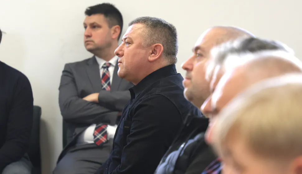 Osijek, 04. 02. 2025., Županijski sud Osijek, Damir Dekanić, suđenjeSNIMIO BRUNO JOBST