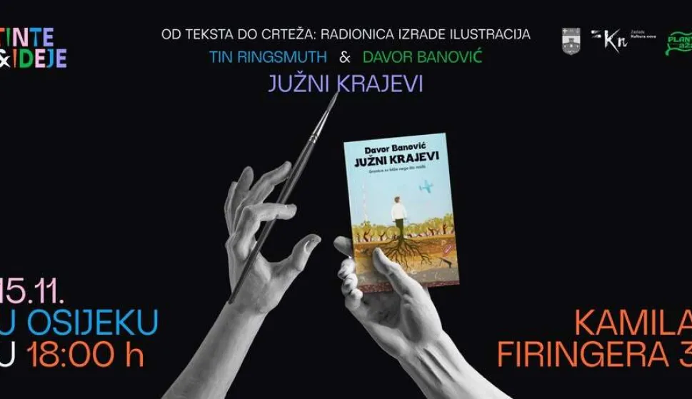 U organizaciji udruge PLANTaža: Od teksta do crteža s Tinom Ringsmuthom