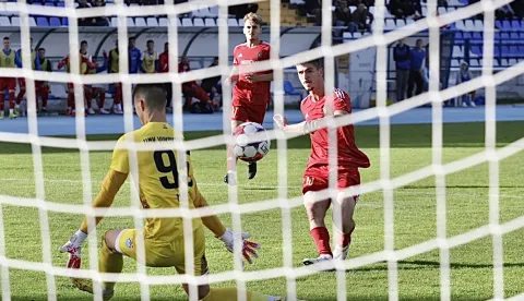 Osijek, 04. 11. 2023., stadion Gradski vrt; Zrinski Osjecko 1664 - Vukovar 1991; nogomet; SuperSport Prva ligaSNIMIO BRUNO JOBST 