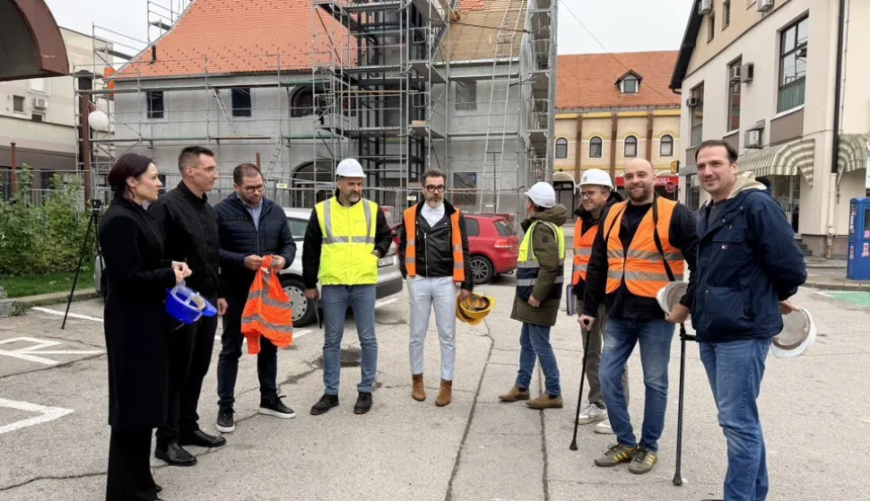 zavr&scaron;na faza obnove Galerije Slavko Kopač Vinkovci, studeni 2025.
