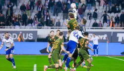 Split, 08.11.2025. - Susret 13. kola HNL-a Hajduk - Osijek.foto HINA/ Miroslav Lelas/ lm