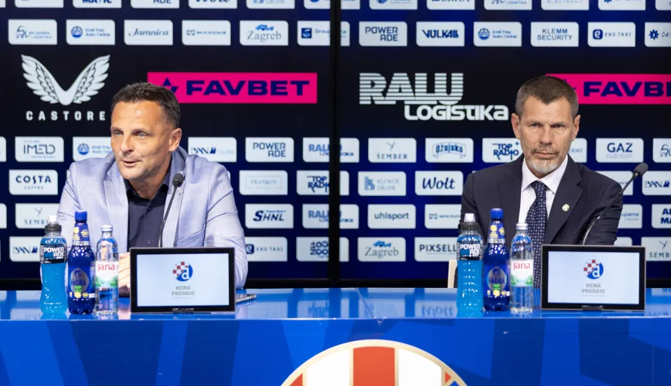 Zagreb, 05.06.2025 - Predstavljanje Marija Kovačevića, novog glavnog trenera GNK Dinama. Na slici Marijo Kovačević, Zvonimir Bobanfoto HINA/ Damir SENČAR/ ds