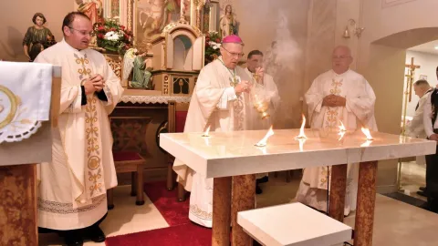 Posveta oltara u Đurićimafoto: Nadbiskupija