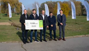 Osijek, 13. 11. 2025., Završnica projekta Od izvora do mora 2025 i sadnja stabalaIgor Zgrabljić; Ivan Radić; Željko Vuković; Goran Ogurlić; Miodrag Streitenberger; sadnja stabala; projekt; od izvora do mora