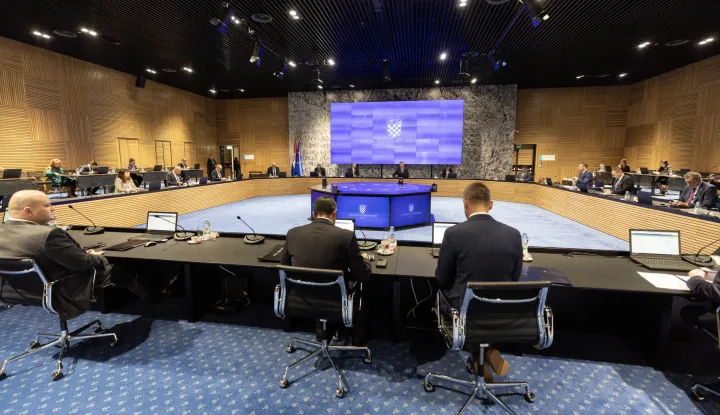 Zagreb, 13.11.2025 - Sjednica Vlade RH.foto HINA/ Damir SENČAR/ ds