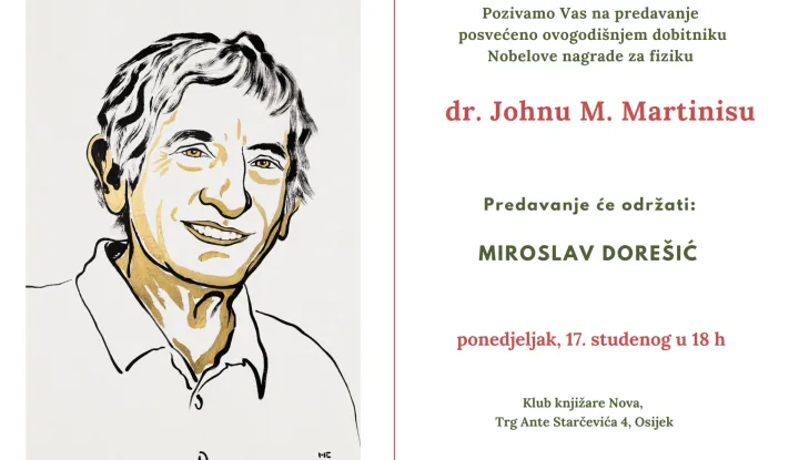 Predavanje posvećeno Johnu M. Martinisuknjižara Nova 2025