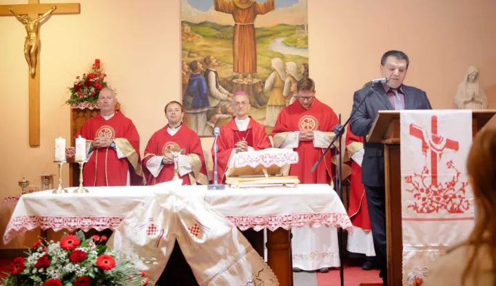 Svečanost u crkvi u Vrbanjiustupljeno