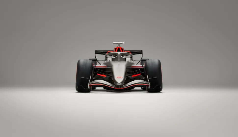 Indoor studio shot, exterior, front view