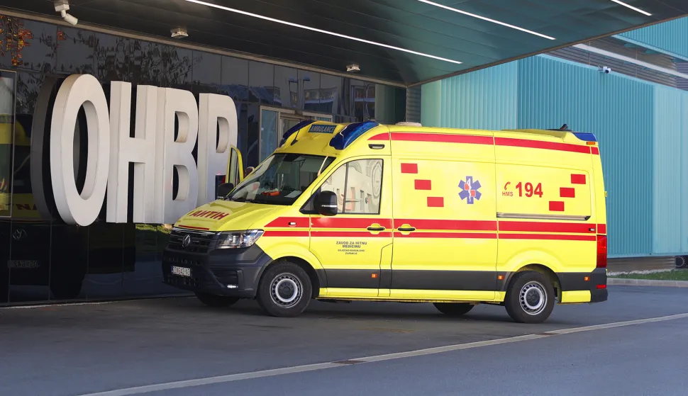 Osijek, 05. 11. 2025., KBC Osijek; OHBP; hitna pomoć; slobodnjak; slobodnjaci SNIMIO BRUNO JOBST