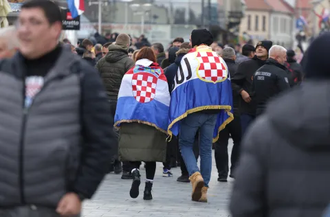 Vukovar, 18. 11. 2025., Kolona sjećanja 2025SNIMIO BRUNO JOBST