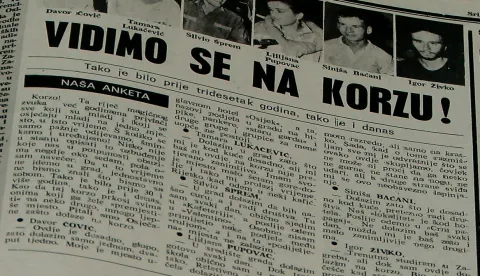 Prvo na korzo, a poslije u Tricu, Tufnu, Valentino...