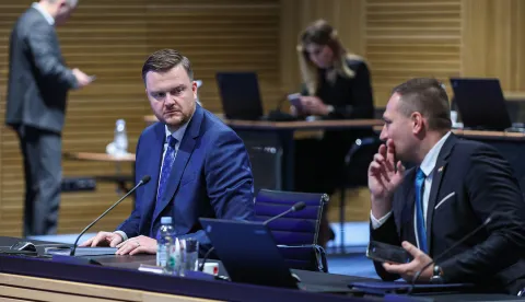 13.11.2025., Nacionalna i sveucilisna knjiznica, Zagreb - 127. sjednica Vlade. Marko Primorac. Photo: Goran Stanzl/PIXSELL