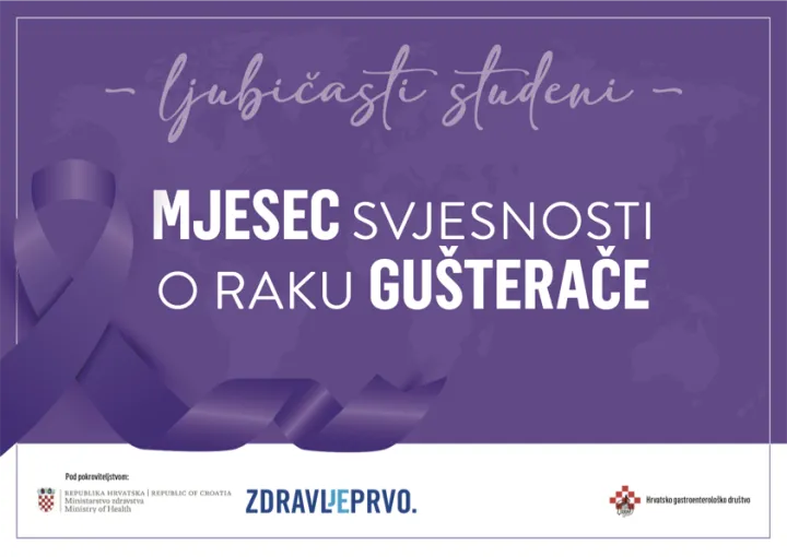 Ljubičasti studeni - Mjesec svjesnosti o raku gušteračevizaul kampanje