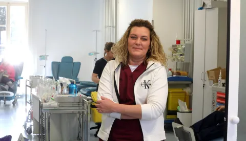 04.03.2025., Rijeka - izv. prof. dr. sc. Ivana Mikolasevic, dr. med., spec. interne medicine, predstojnica Klinike za tumore KBC-a Rijeka i predsjednica Hrvatskog gastroenteroloskog drustva. Photo: Goran Kovacic/PIXSELL