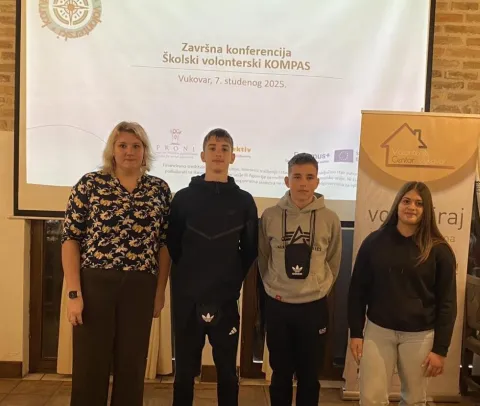 Škola sudjelovala u izradi Volonterskog kompasafoto: OŠ Mate Lovraka