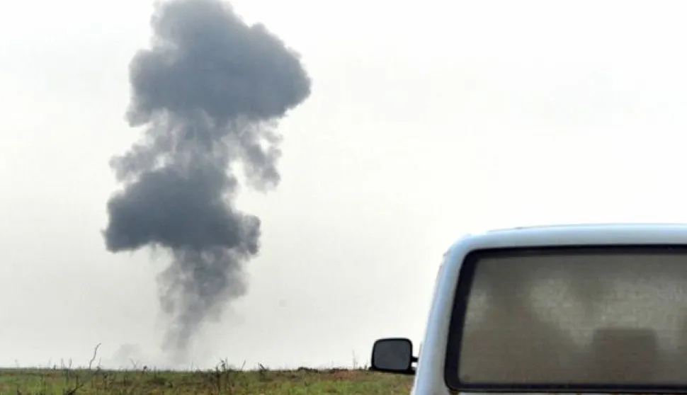 slavonija...jarmina; borinci...21.11.2013.tvrtka mungos razminiranje d.o.o. unistavala minsko - eksplozivna sredstva (vecinom protuoklopne mine) na podrucju vocnjaka borincifoto gordan panic