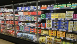 Osijek, 14. 10. 2025, Kaufland Retfala, obilazak Kauflanda pred sutrašnje otvorenje. Trgovina, proizvodi, police, ilustracijasnimio GOJKO MITIĆ