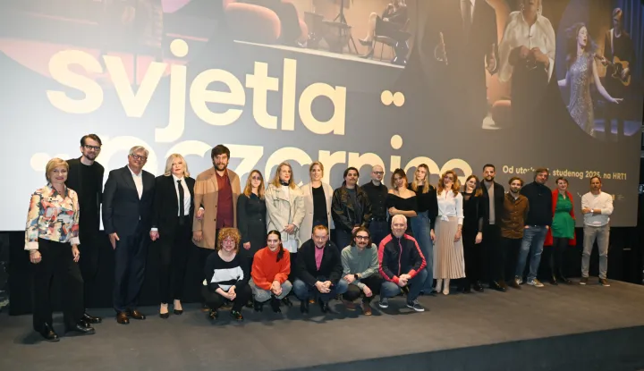 U Zagrebu održana premijerna projekcija novog HTV-ovog serijala "Svjetla pozornice"