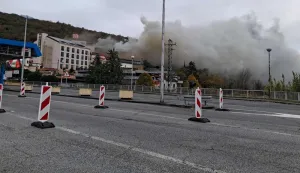 Požar hotela Malino