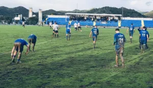 JADRAN LUKA PLOČE - ĐAKOVO CROATIA 2:0FOTO: HNK ĐAKOVO CROATIAKALJUŽA I BLATO U PLOČAMA