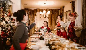 Blagdanski stol, Božić, dekoracije, 2025