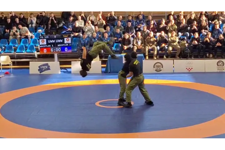 Osječki specijalci na otvaranju europskog policijskog prvenstva u hrvanju