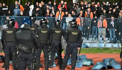 Vinkovci, 29.10.2025. - Utakmica osmine finala Hrvatskoga nogometnog kupa Cibalia - Hajduk.foto HINA/Gordan PANIĆ/ gp