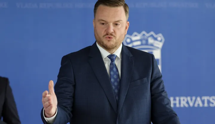 Zagreb, 13.11.2025 - Ministar financija Marko Primorac dao je izjavu o proračunu nakon sjednice Vlade RH.foto HINA/ Damir SENČAR/ ds