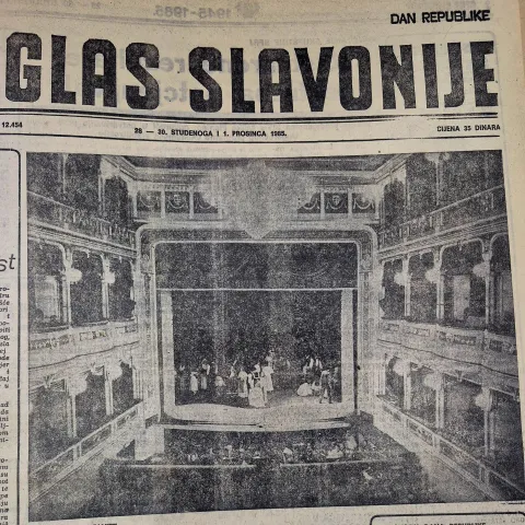 Otvaranje obnovljene zgrade HNK-a u Osijeku Glas Slavonije