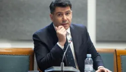 Zagreb, 11.02.2025. - Održana je 15. sjednica Mandatno-imunitetnog povjerenstva.Na fotografiji Nikola Grmoja.foto HINA/ Edvard ŠUŠAK/ es