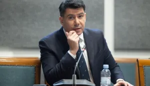 Zagreb, 11.02.2025. - Održana je 15. sjednica Mandatno-imunitetnog povjerenstva.Na fotografiji Nikola Grmoja.foto HINA/ Edvard ŠUŠAK/ es