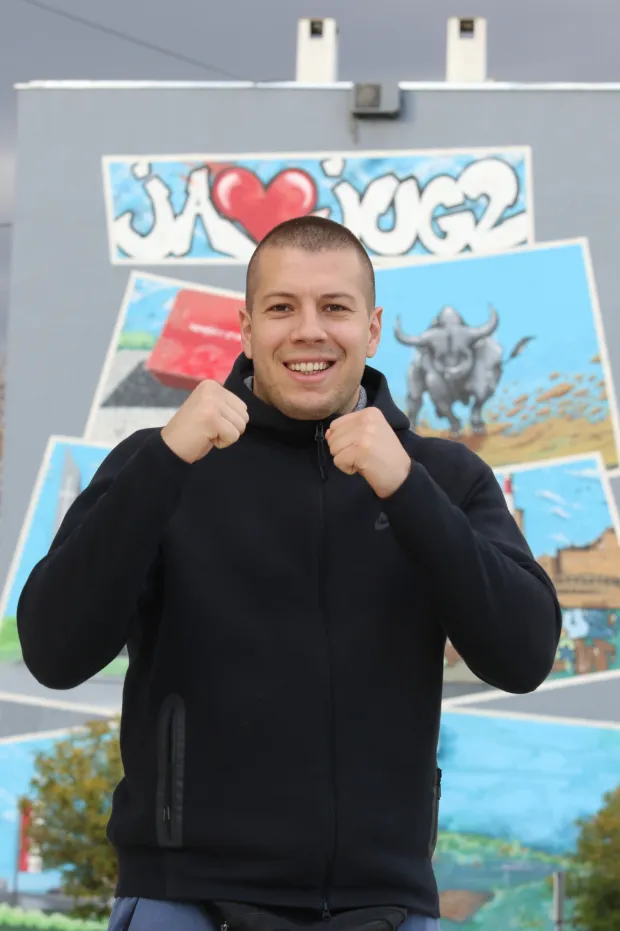 Luka Pratljačić (28), mag. kineziologije i boksač: Navijači su moja snaga, u Liverpoolu je odjekivalo "U boj, dečki s Juga 2!"