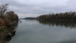 Osijek, 27. 11. 2025, Zemljište na lijevoj obali Drave, od Zoo vrta prema zapadu pripalo nasljednicima obitelji Drašković, do sada je to bilo državno zemljište.snimio GOJKO MITIĆ