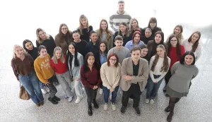 Osijek, 28. 11. 2025., KC, VerifEye, konferencija, završna konferencija, jačanje otrpornosti društva na dezinformacije, studenti AUKOSSNIMIO BRUNO JOBST