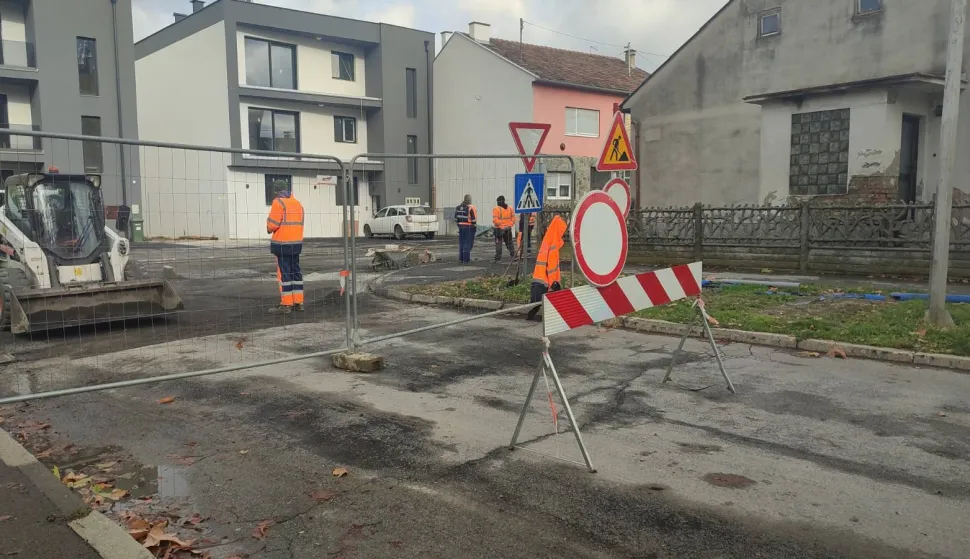 Sljemenska ulica, opet skinut asfaltni sloj zbog loše kvalitete